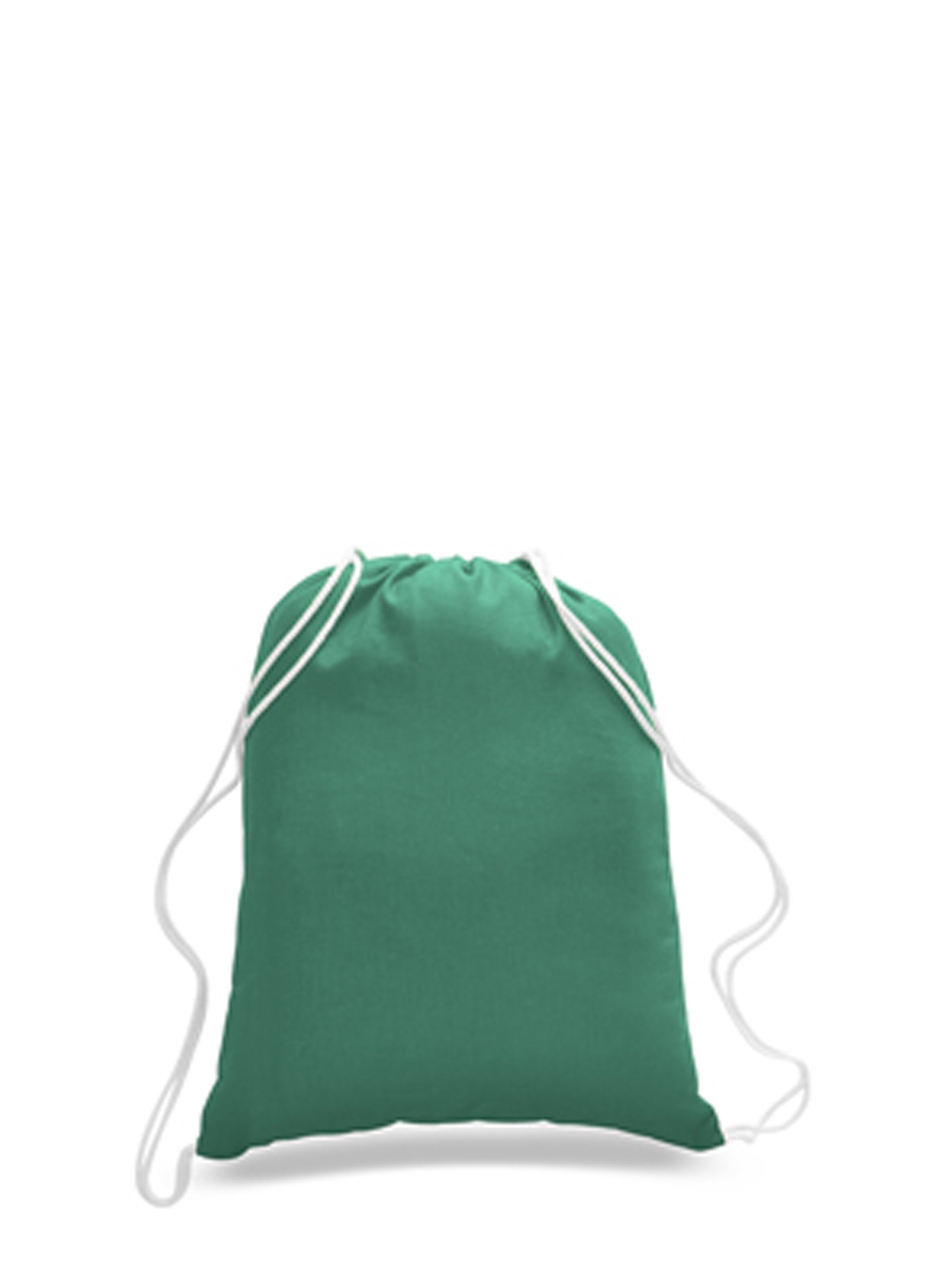 36 Pack 100% Cotton Drawstring Backpack Bags - Bulk Wholesale DIY Arts & Crafts Bags for HTV, Vinyl, Screen Printing & Embroidery - Multipurpose Cinch Sack Packs for School, Gym, Beach & Events (Kelly Green, BPK18)