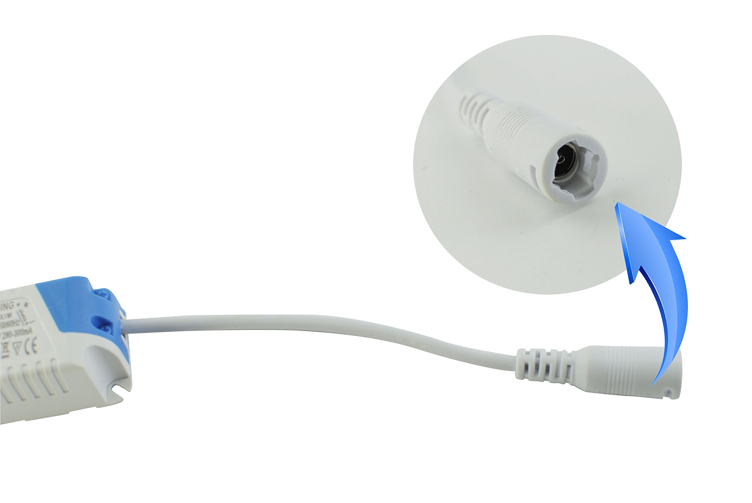 3W Dimmable High Power LED Driver - AC110V Input, 10V Output - External Power Supply for LED Ceiling Lights & Lamps - Perfect for Home, Office, and Commercial Lighting Projects