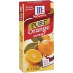 McCormick Pure Orange Extract 1 oz (Pack of 18) - Natural Flavoring for Baking, Cooking & Cocktails - Perfect for Cakes, Cookies, Desserts & Beverages