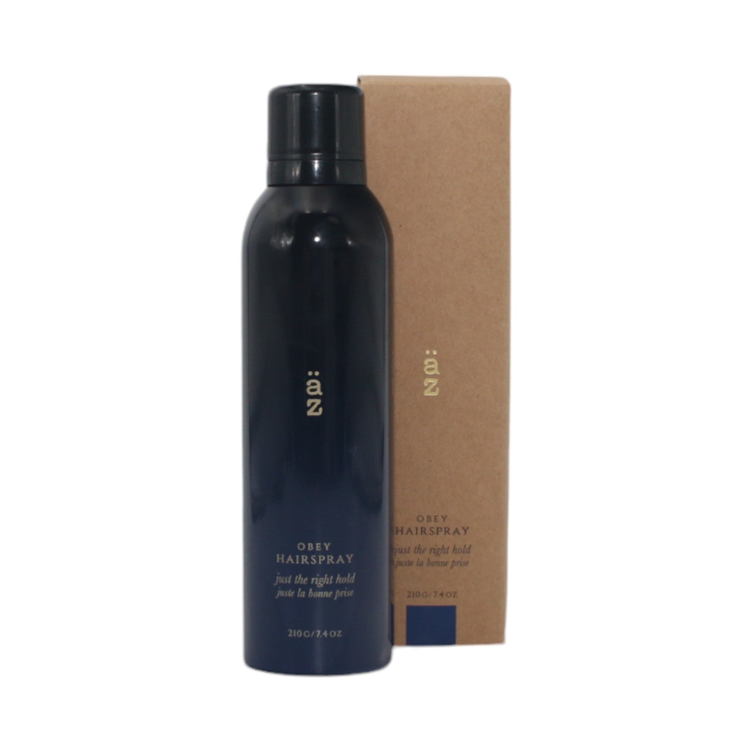 Az Obey Hairspray 7.4 oz - Strong Hold Hair Spray for All Hair Types - Perfect for Styling, Volume & All-Day Hold