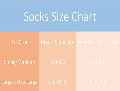 Graduated Compression Socks for Men & Women (2 Pairs) - Calf High Support Stockings for Running, Travel & Circulation - Medical Grade Legwear for Nurses, Athletes & Pregnant Women