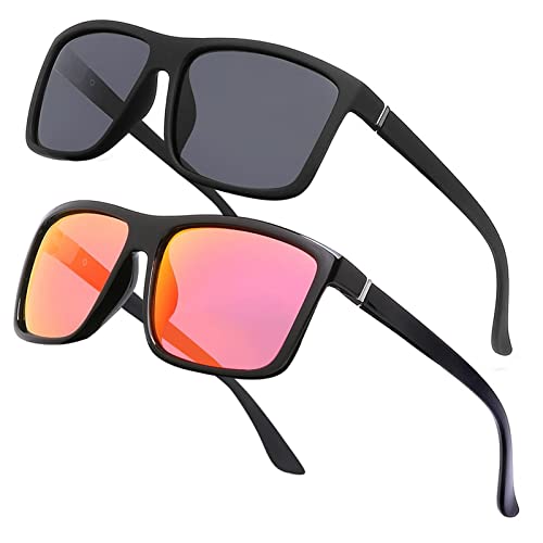 B03 Matte Black/Grey + Glossy Black/Red Mirror
