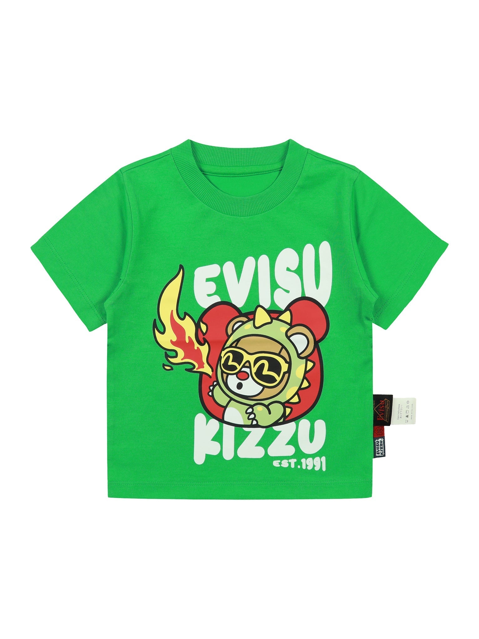 Dinosaur Bear Print T-Shirt - Regular Fit Men's Graphic Tee for Casual Wear & Street Style