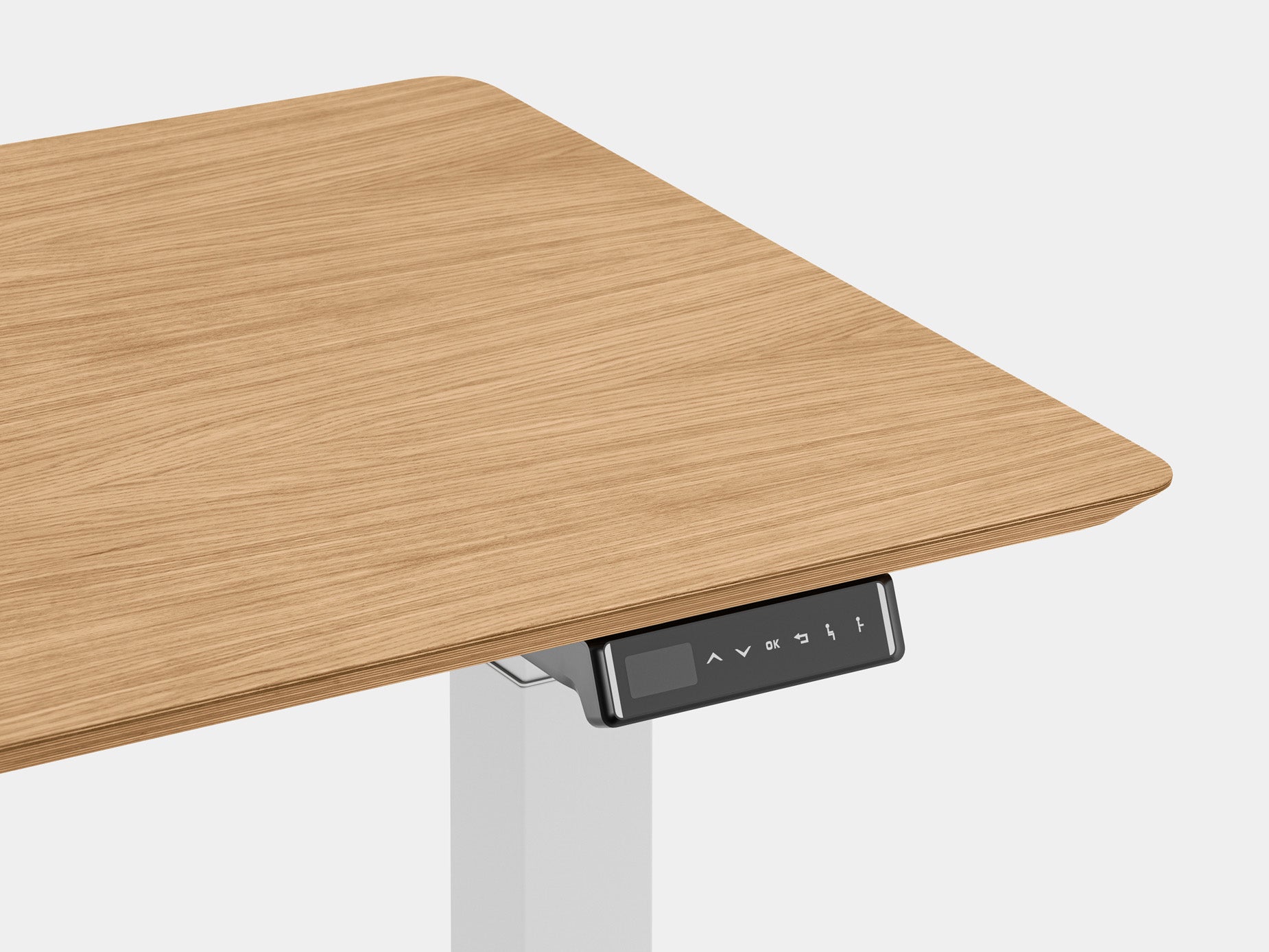 Adjustable Height Standing Desk with Touch Control - Ergonomic Home & Office Workstation for Comfortable Working & Studying