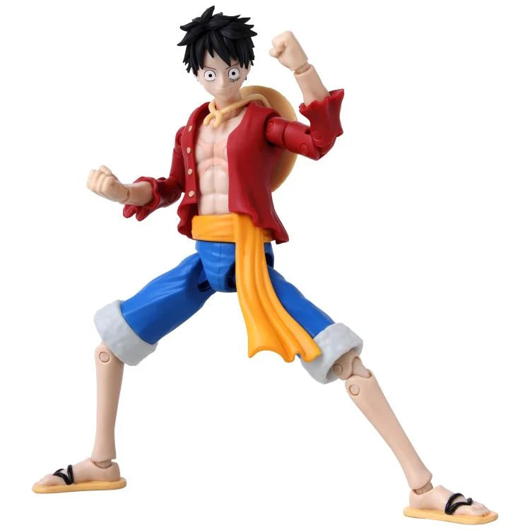 One Piece Monkey D. Luffy Action Figure - Anime Heroes Collection by Bandai Namco - Perfect for Anime Fans, Collectors, and Home Decor