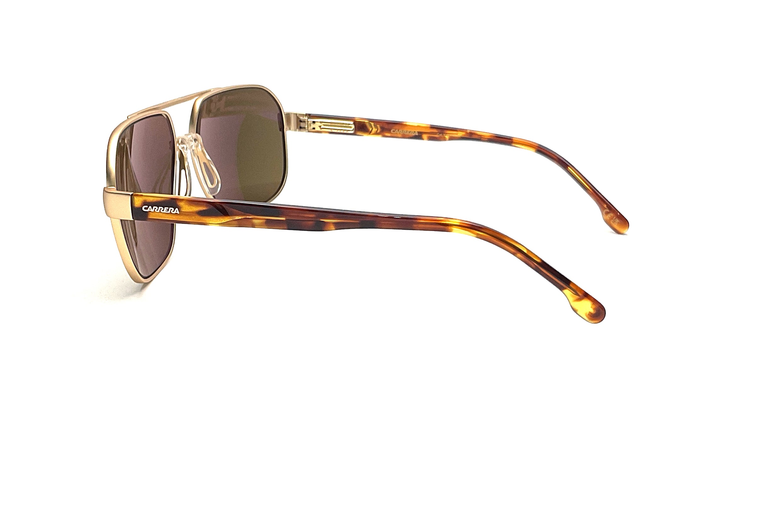 Carrera C Flex 12/G/S Gold Sunglasses - Polarized UV Protection for Men & Women - Perfect for Driving, Running & Outdoor Activities