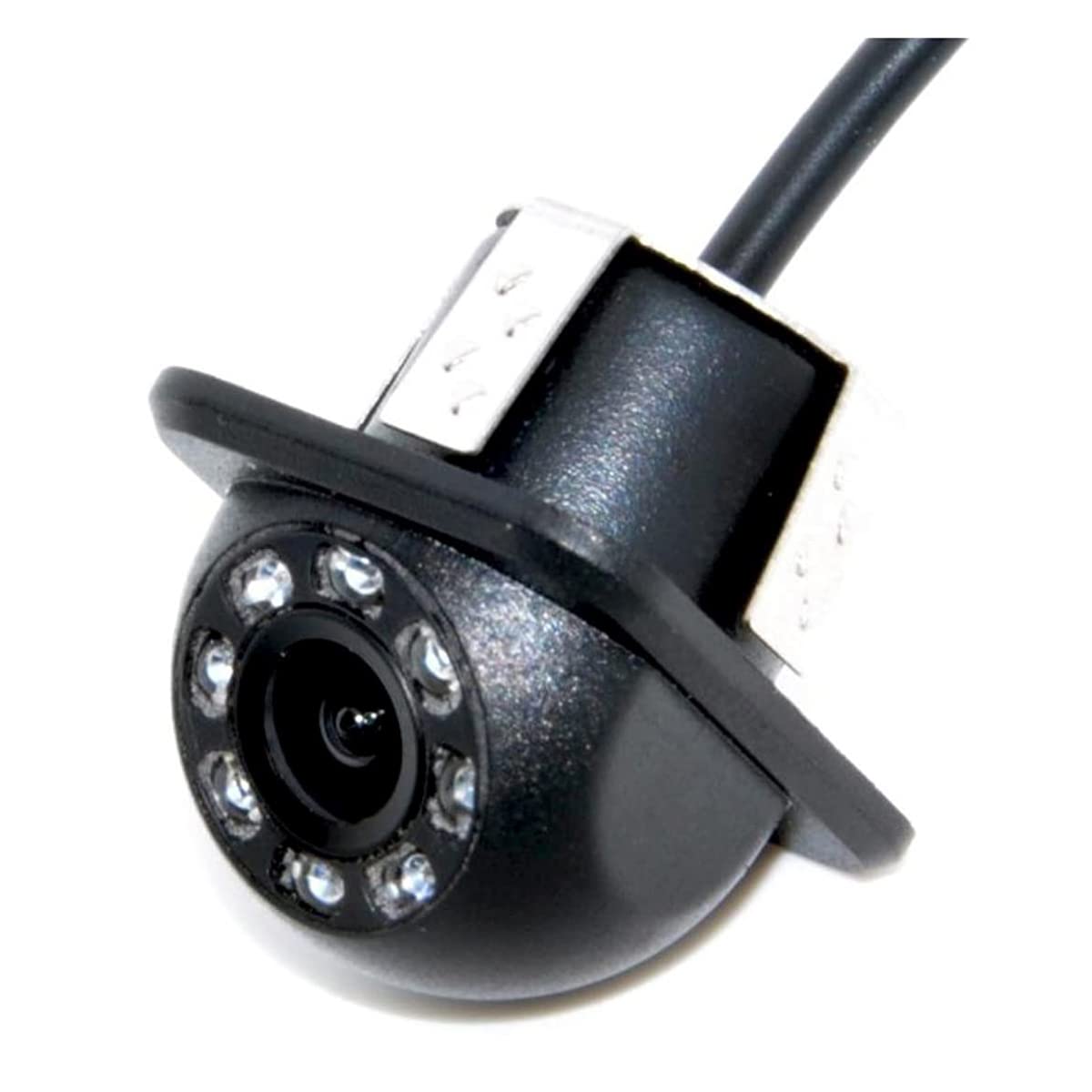 Auto Wayfeng® 8 LED HD CCD Car Front View Camera with Night Vision & Wide Angle - Rear View Backup Camera for Safe Parking & Reversing | Ideal for SUVs, Trucks & Sedans in Low Light Conditions