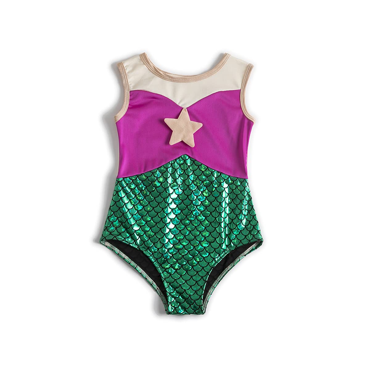 Girls One Piece Swimsuit | Cute Infant Baby Bathing Suit | UPF 50+ Sun Protection | Soft Stretchy Fabric | Perfect for Beach, Pool & Summer Vacations