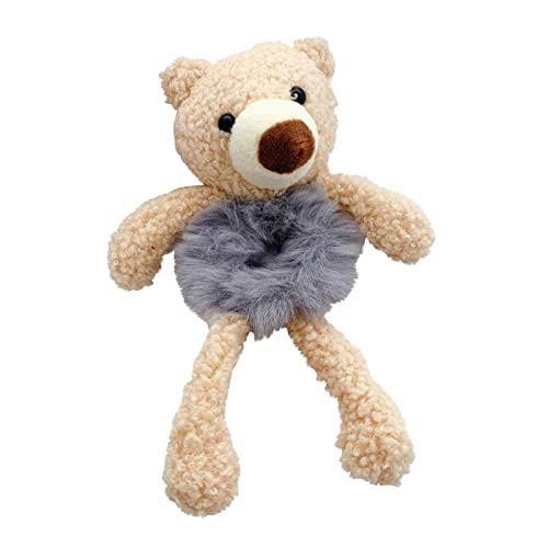 Cute Plush Bear Rabbit Scrunchie Hair Ties for Women & Girls - Ponytail Accessories for Daily Wear & Gifts