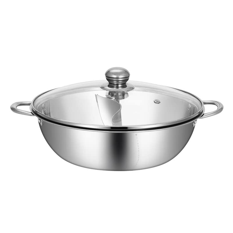 Premium 304 Stainless Steel Shabu Shabu Hot Pot Set - 11