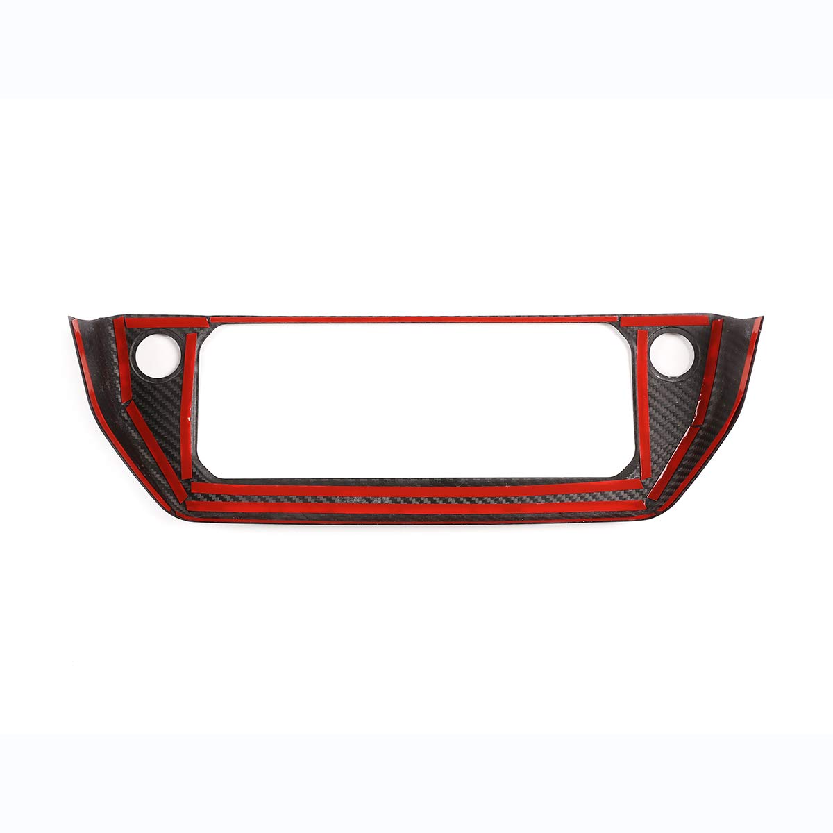 100% Real Carbon Fiber Center Control AC Mode Button Frame for Land Rover Defender 110 & 130 (2020-2021) | Premium Car Interior Accessories | Perfect for Off-Roading & Luxury Upgrades
