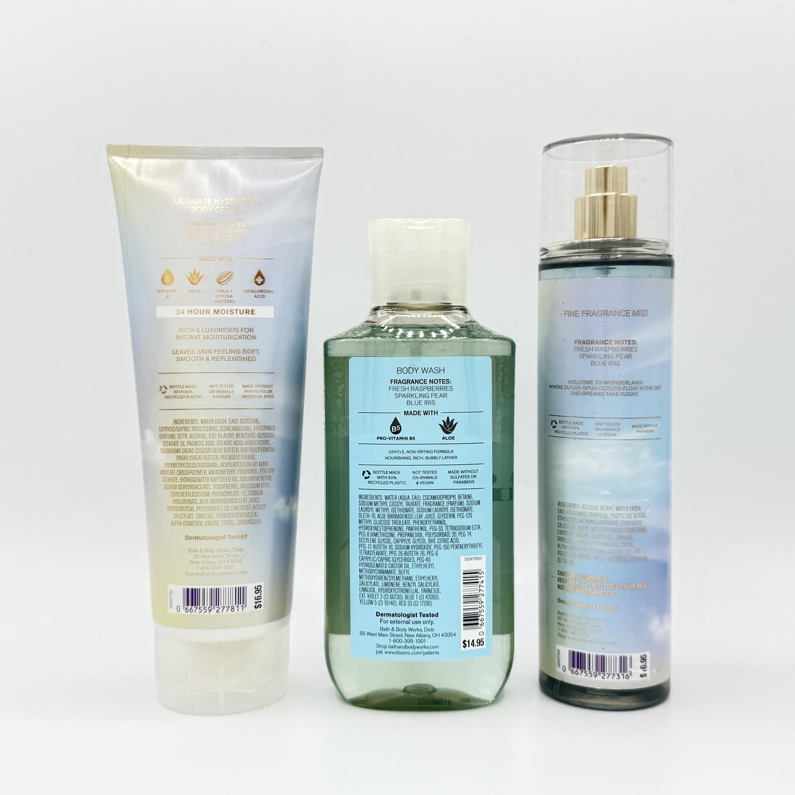 Confetti Daydream 3-Piece Bath & Body Gift Set - Hydrating Body Cream, Shower Gel & Perfume Mist | Perfect for Spa Day, Self-Care Routine & Birthday Gifts