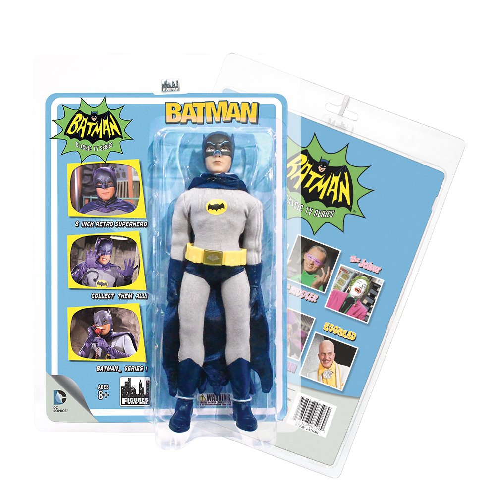 Batman Classic TV Series 8-Inch Action Figure - Series 1 Collectible Toy for DC Comics Fans | Perfect for Display, Gift Giving & Superhero Play Scenes