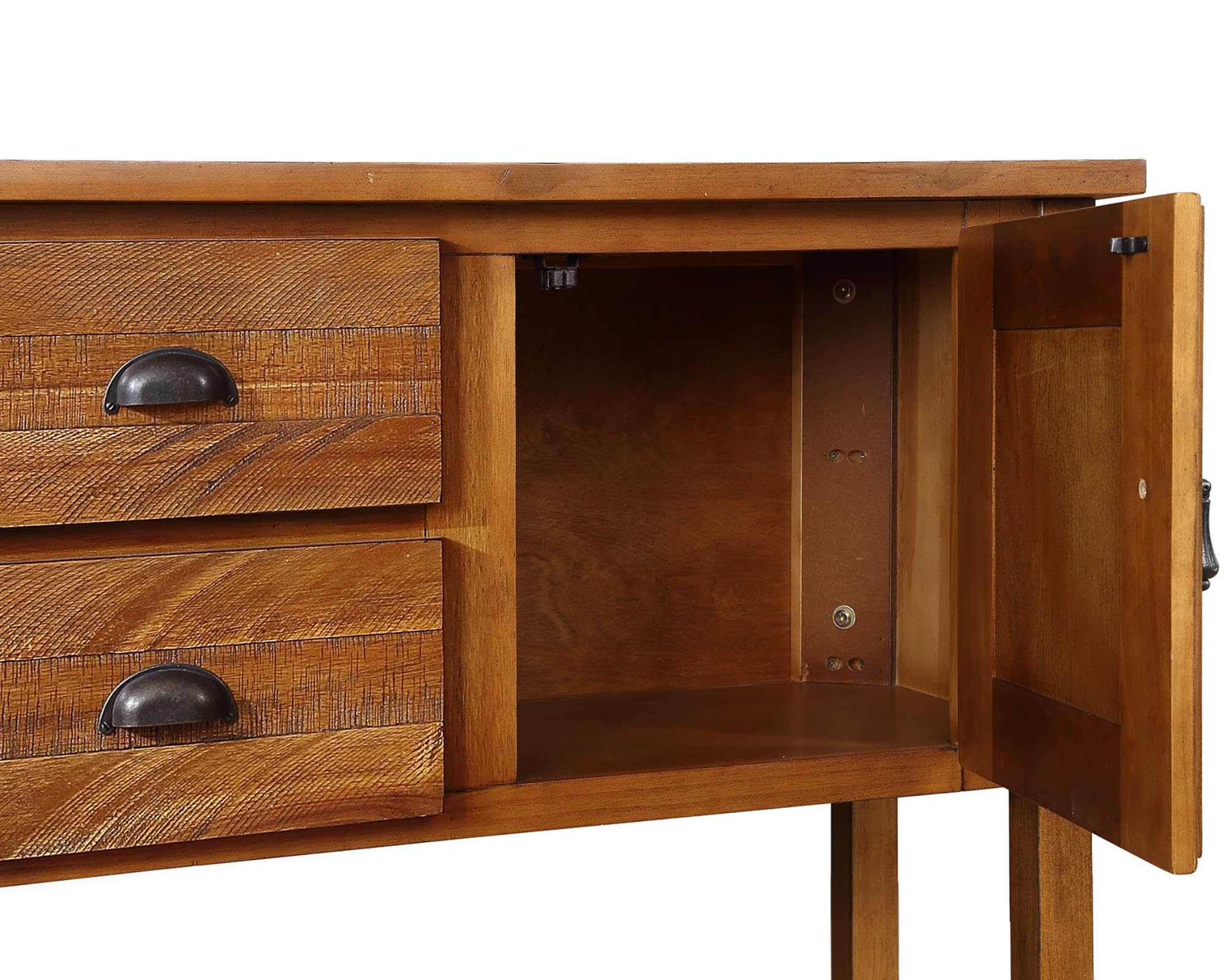 Rustic Farmhouse Sideboard Buffet Cabinet - 48