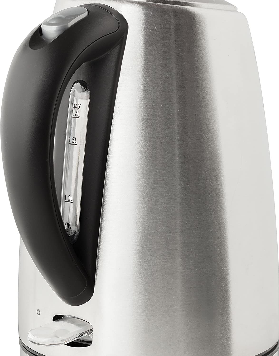 CHEFS CHOICE Premium Stainless Steel Electric Kettle - 1.7L Fast Boiling Water Kettle with Auto Shut-Off & Boil-Dry Protection - Perfect for Tea, Coffee & Office Use
