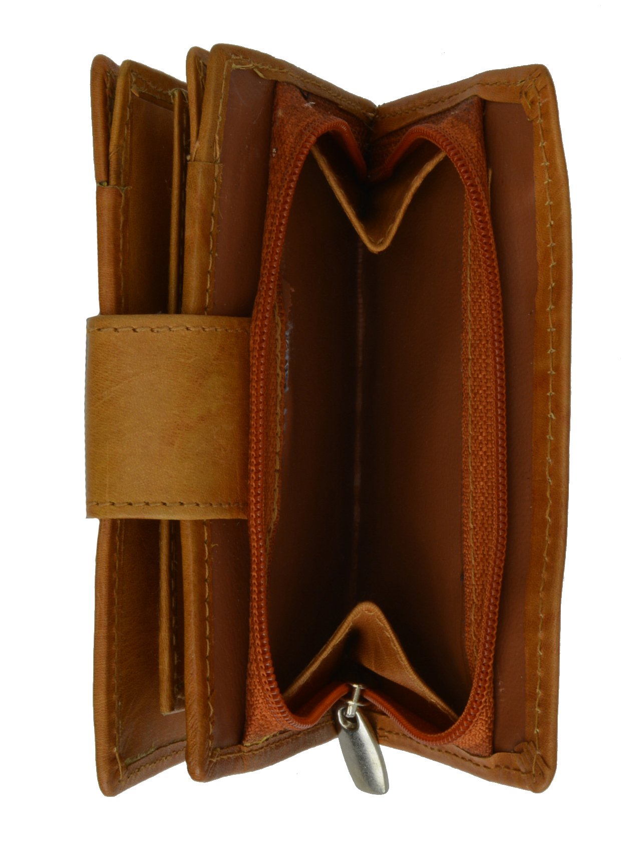 MARSHAL Heiress Ladies Cadex Wallet with Snap Button Closure - Stylish Women's Leather Wallet for Everyday Use, Travel & Gift Giving