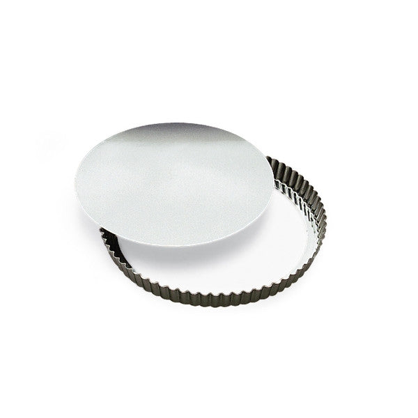 Premium Gobel Non-Stick Loose Bottom Quiche Tart Pan - 10 Inch Removable Base for Perfect Pies, Tarts & Desserts - Ideal for Home Baking, Holiday Cooking & Professional Chefs