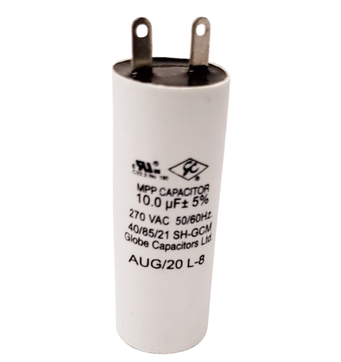Elgi Ultra Dura+ / Pride+ 10MFD 270V AC Capacitor Replacement Part for Water Purifiers - Compatible with RO Systems & Home Appliances