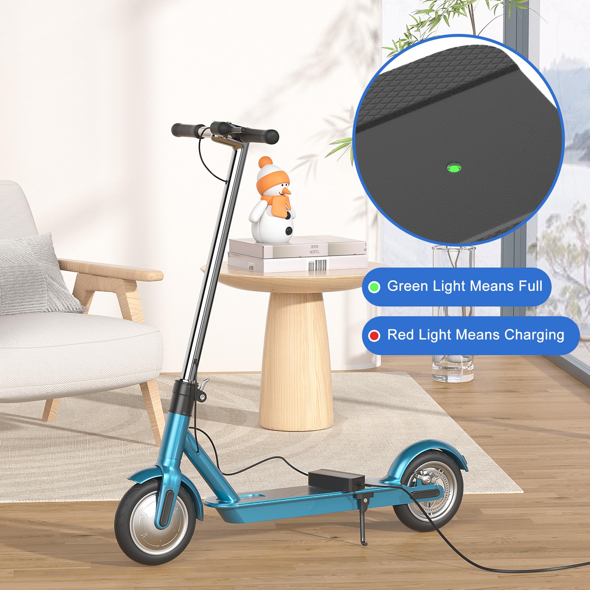 42V 2A Fast Electric Scooter Charger - Universal Power Adapter for All Scooter Brands | Perfect for Commuting, Last-Mile Delivery & Urban Mobility