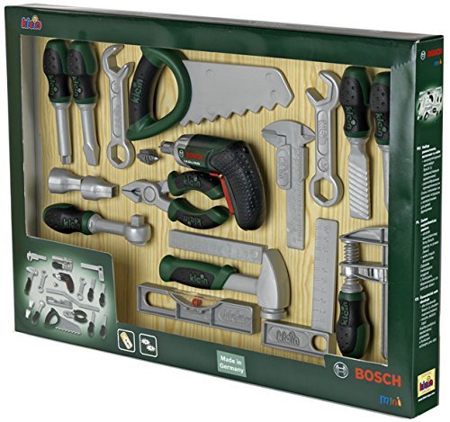 Klein Theo 8551 Bosch Ixolino 18V Cordless Drill Set with 2 Batteries & Charger - Powerful & Lightweight for DIY Projects, Home Repairs, and Woodworking