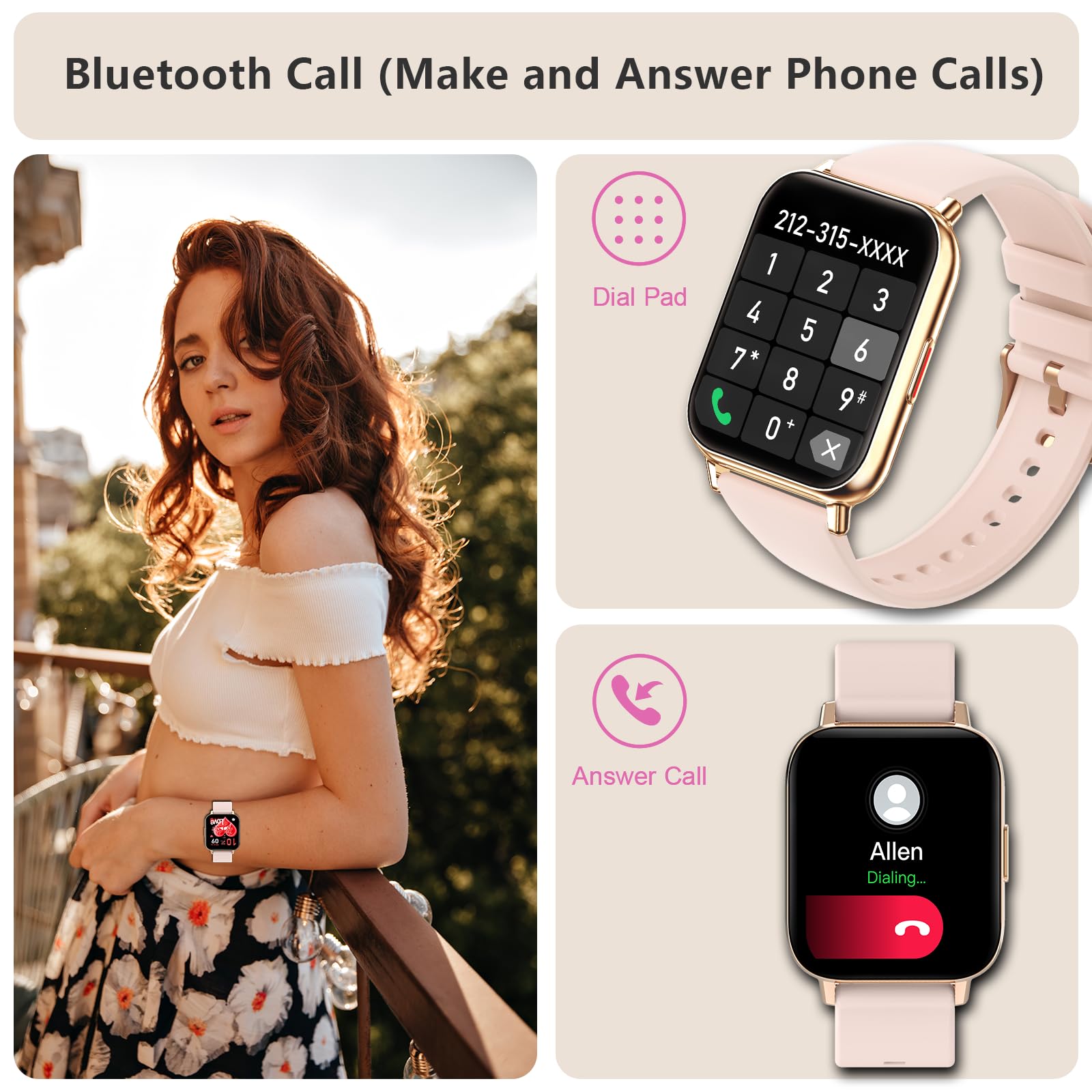 Smart Watch for Women - 1.85