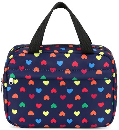 Navy blue-colorful love heart