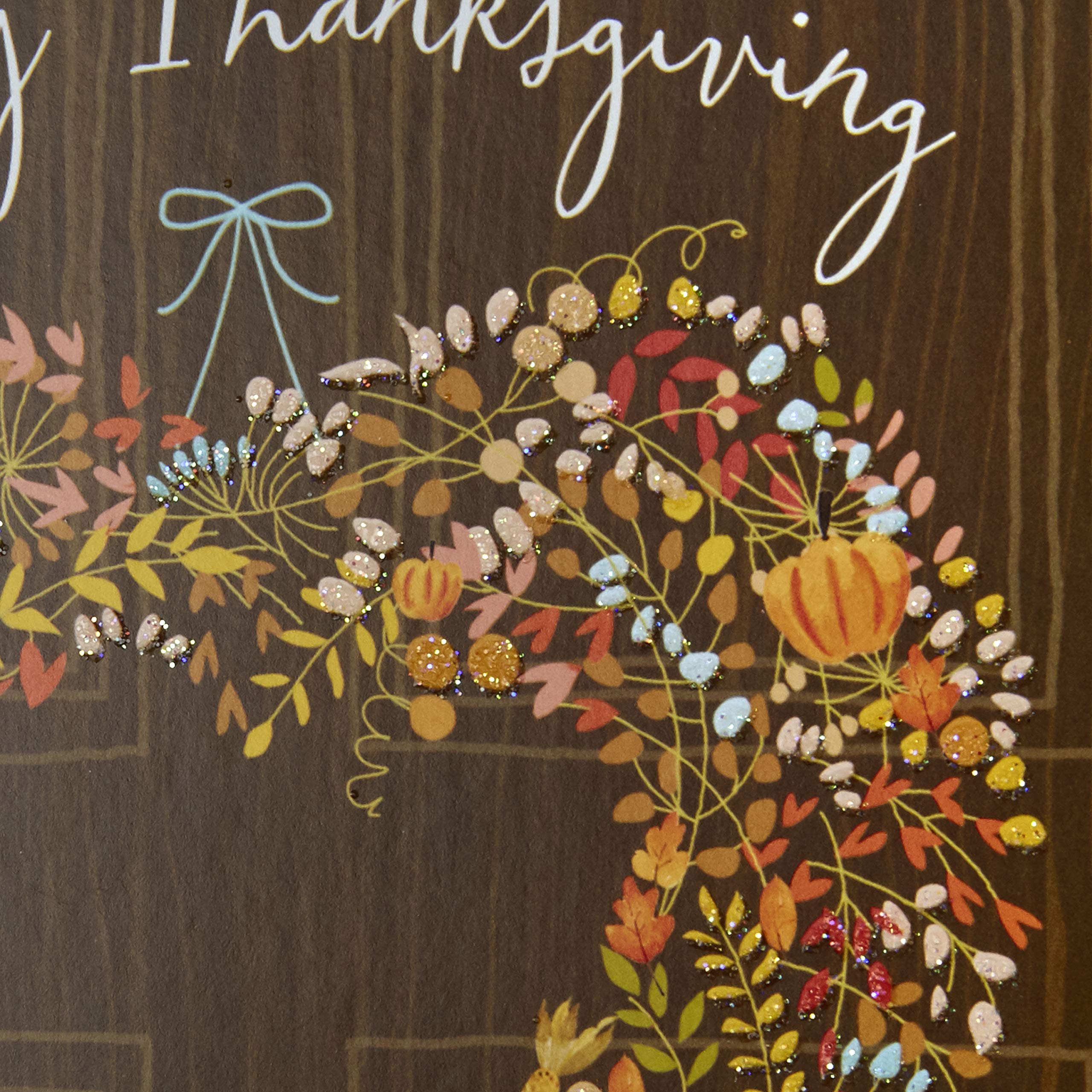 Hallmark Thanksgiving Greeting Cards - Rustic Wreath Design, 6 Cards with Envelopes for Holiday Wishes, Family Gatherings & Festive Celebrations