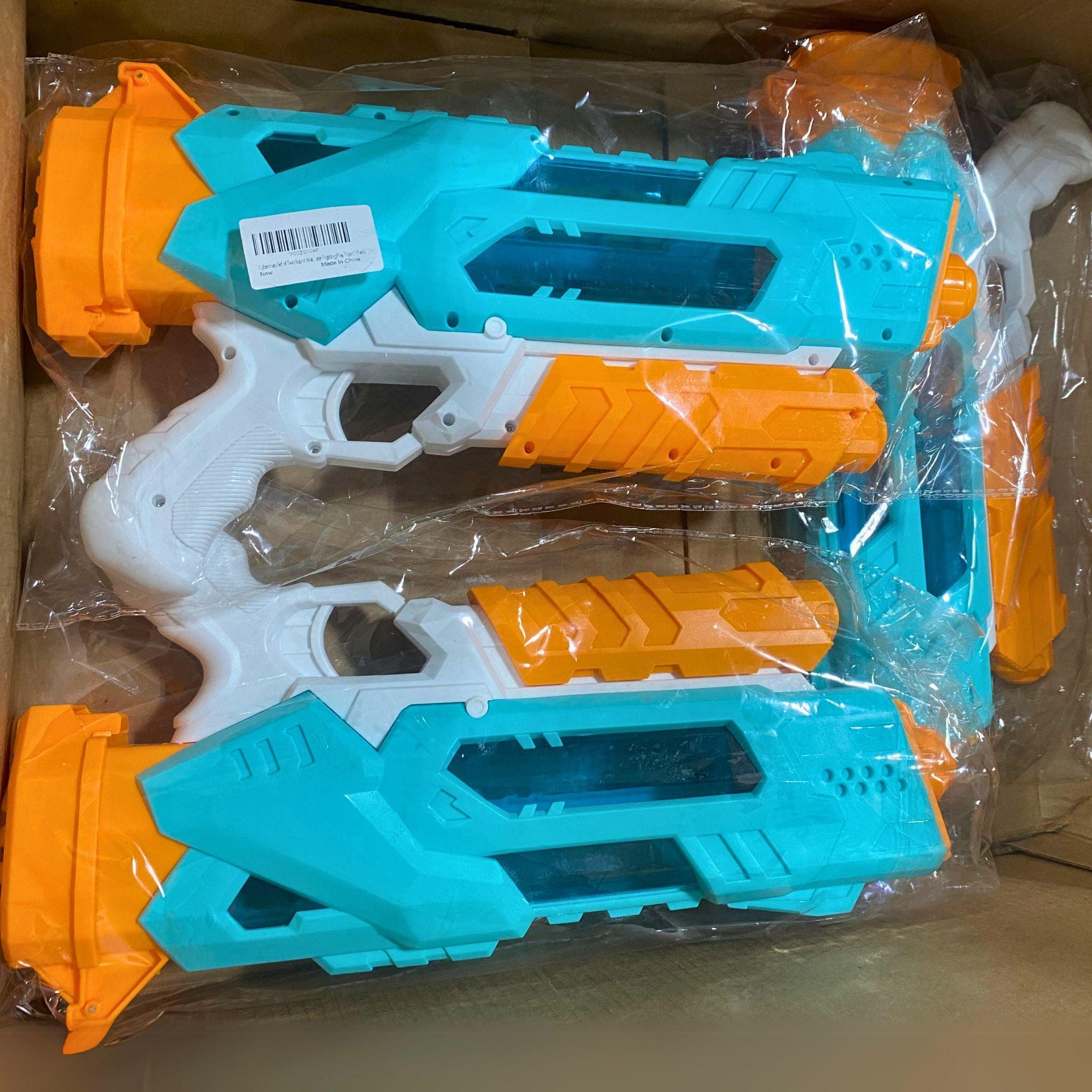 Cybemas Water Gun Set - 50 Pcs Super Soaker Toy for Outdoor Water Battles, Pool Parties & Summer Fun