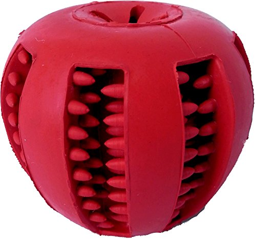 Hugs Pet Products Durable Jaws Chew Toys for Dogs - Tough Apple-Shaped Dog Chew Toy for Aggressive Chewers - Great for Teething, Boredom Relief & Dental Health
