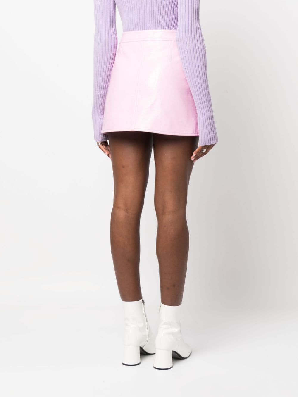 Courreges PRE Pink Skirts for Women - Stylish Mini Skirt for Casual Wear, Party & Night Out