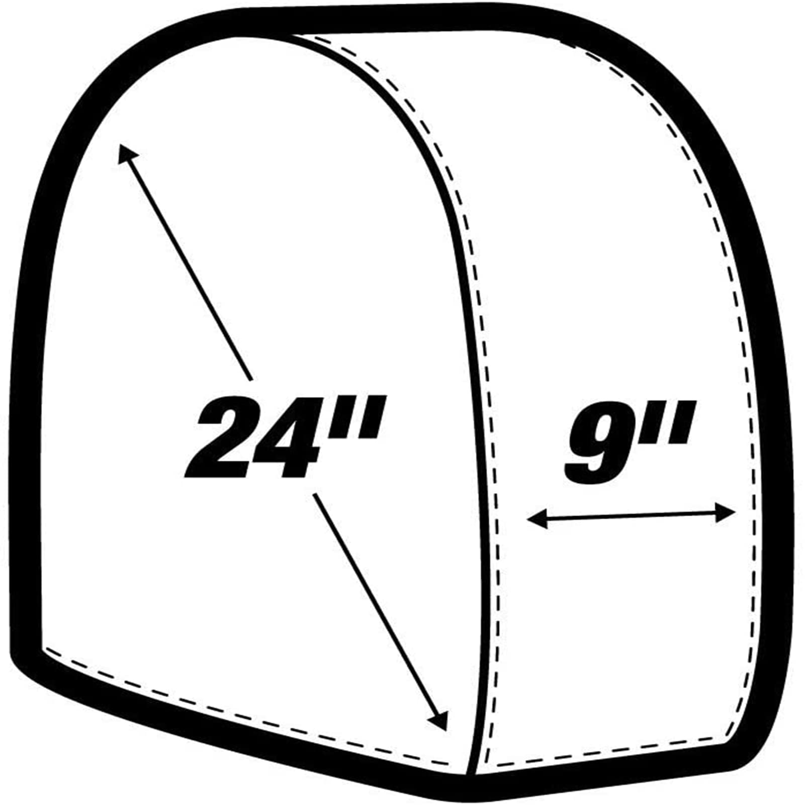 39 Inch Heavy Duty Waterproof Oxford Canvas Wheel Covers - Set of 4 for Trailers, Jeeps, Motorhomes & Trucks | UV Protection & All-Weather Shield for Campers, RVs & Outdoor Adventures