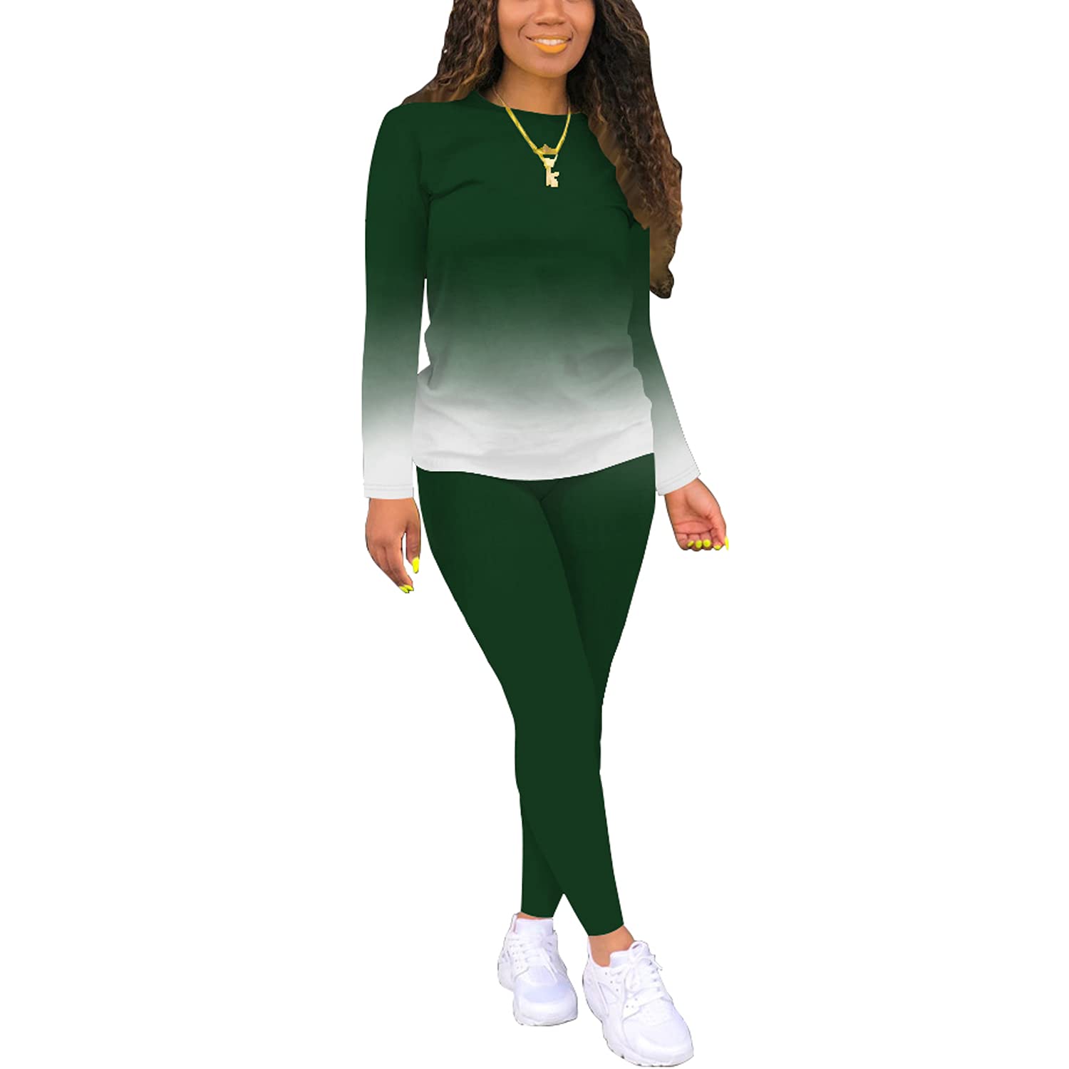 Women's Two Piece Sweatsuit Set - Casual Jogging Outfit Matching Tracksuit | Perfect for Workout, Lounge & Streetwear Fashion