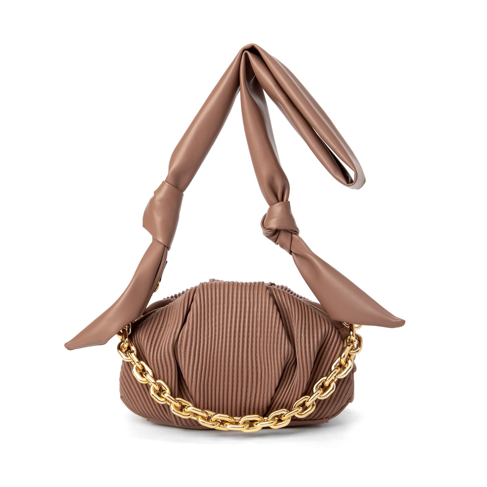 KingTo Women's Crossbody Clutch Purse - Designer Dumpling Shoulder Bag & Soft Cloud Pouch Tote for Everyday Use, Date Night & Travel Accessories