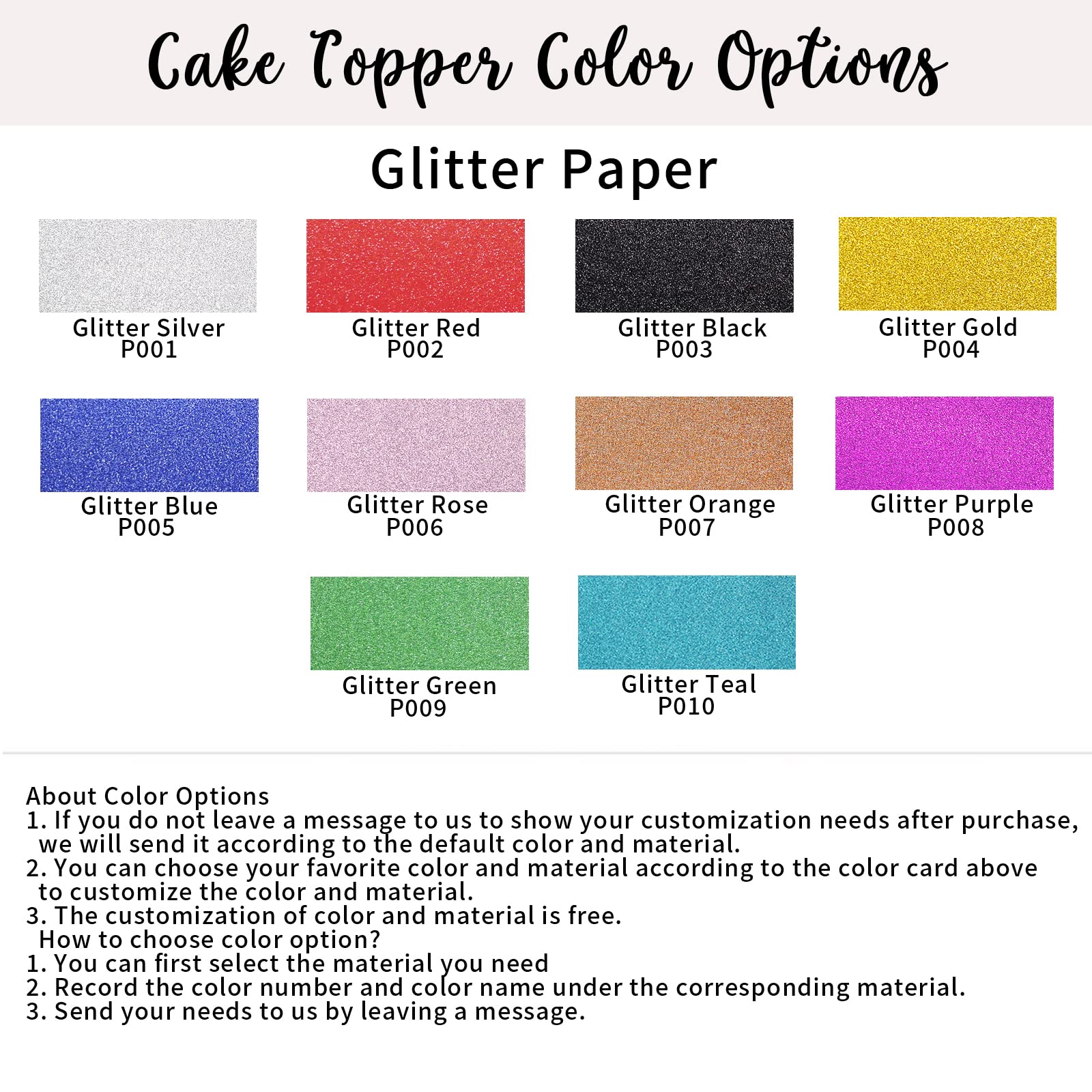 Personalized Elegant Wooden Happy Birthday Cake Toppers for Kids & Adults - Custom Name Anniversary Party Decorations, Bridal Shower Gift Ideas with Glitter - Perfect for Birthday Cakes, Anniversary Celebrations and Special Occasions