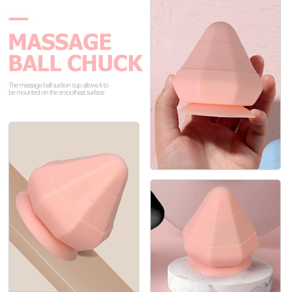 Beavorty Soft Massage Ball with Silicone Spikes - Deep Tissue Muscle Relief for Back, Waist & Neck - Portable Myofascial Release Tool for Pain Relief & Relaxation - Perfect for Home, Gym & Office Use
