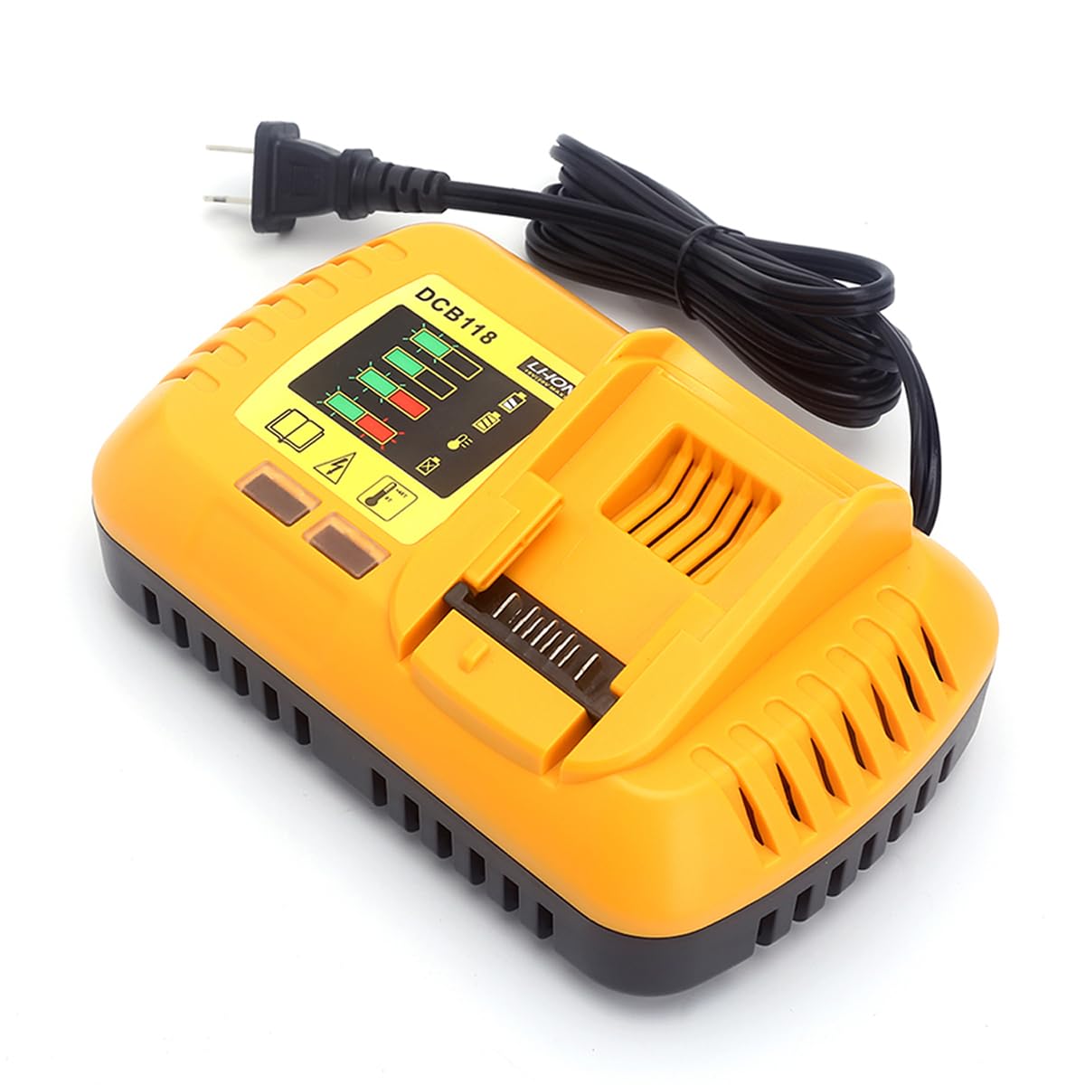 DEWALT 60V/20V MAX Battery Charger Replacement (DCB609, DCB118, DCB1112) - Fast Charging for DEWALT Power Tools - Perfect for Job Sites, Workshops & Home DIY Projects