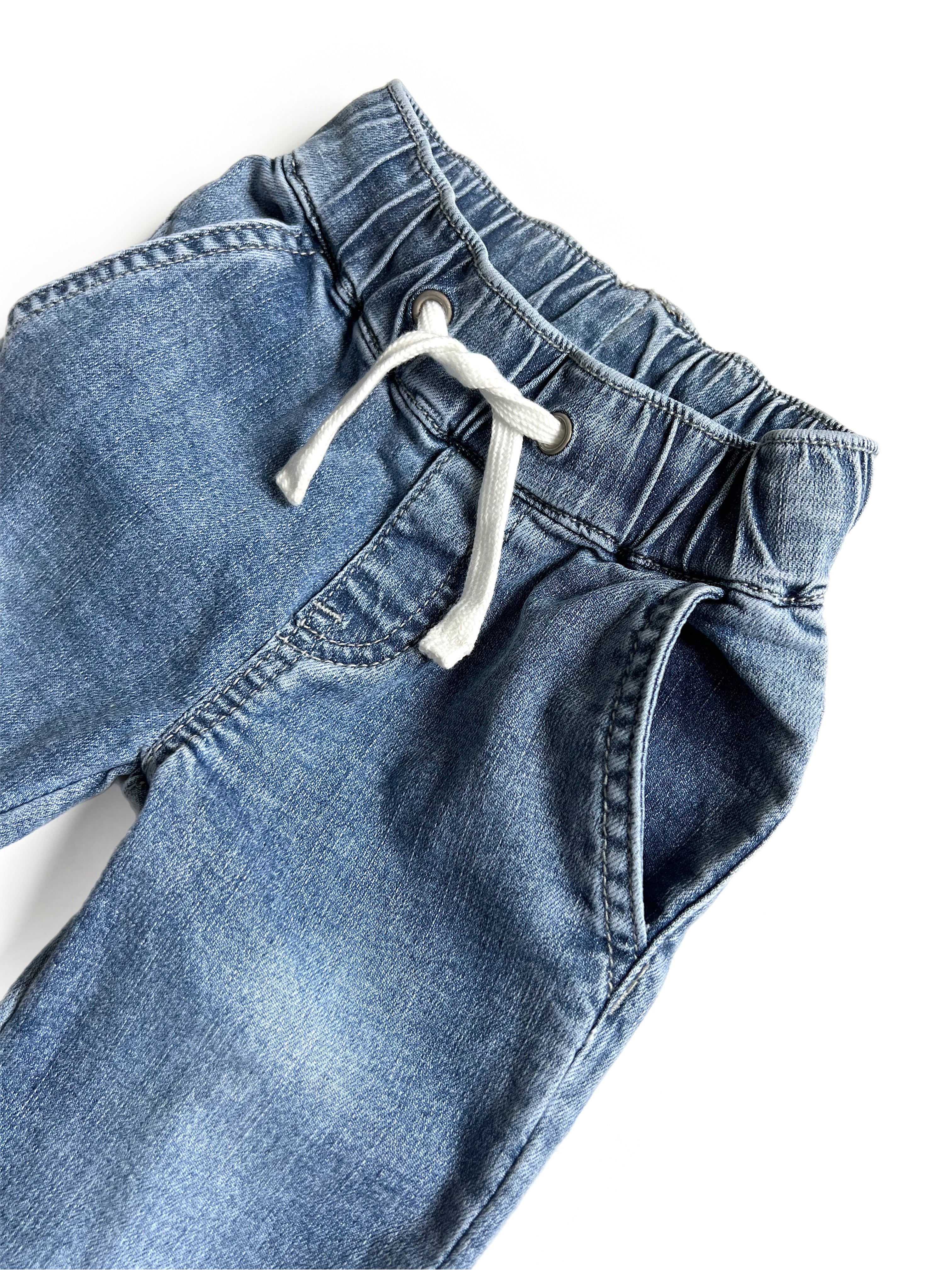 Stylish Men's Denim Jogger Pants - Comfortable Stretch Jeans for Casual Wear | Perfect for Lounge, Workout & Everyday Outfits