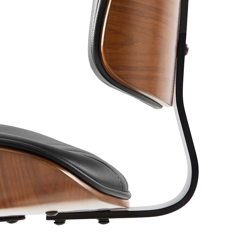 Griselda Adjustable Office Chair with Stable Wooden Frame & Ergonomic Back Support - Perfect for Home Office, Gaming, and Workspace Comfort