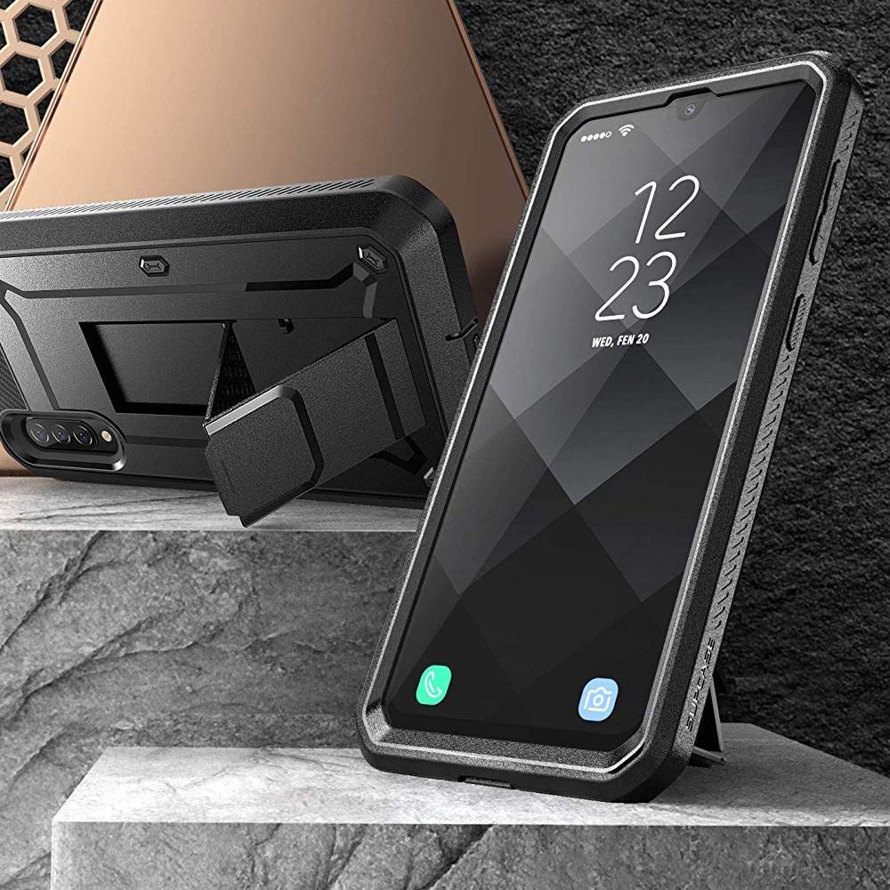 Samsung Galaxy A90 / A90 5G Unicorn Beetle Pro Rugged Holster Case - Heavy Duty Protection with Kickstand & Belt Clip - Perfect for Outdoor, Work & Extreme Sports (Black)
