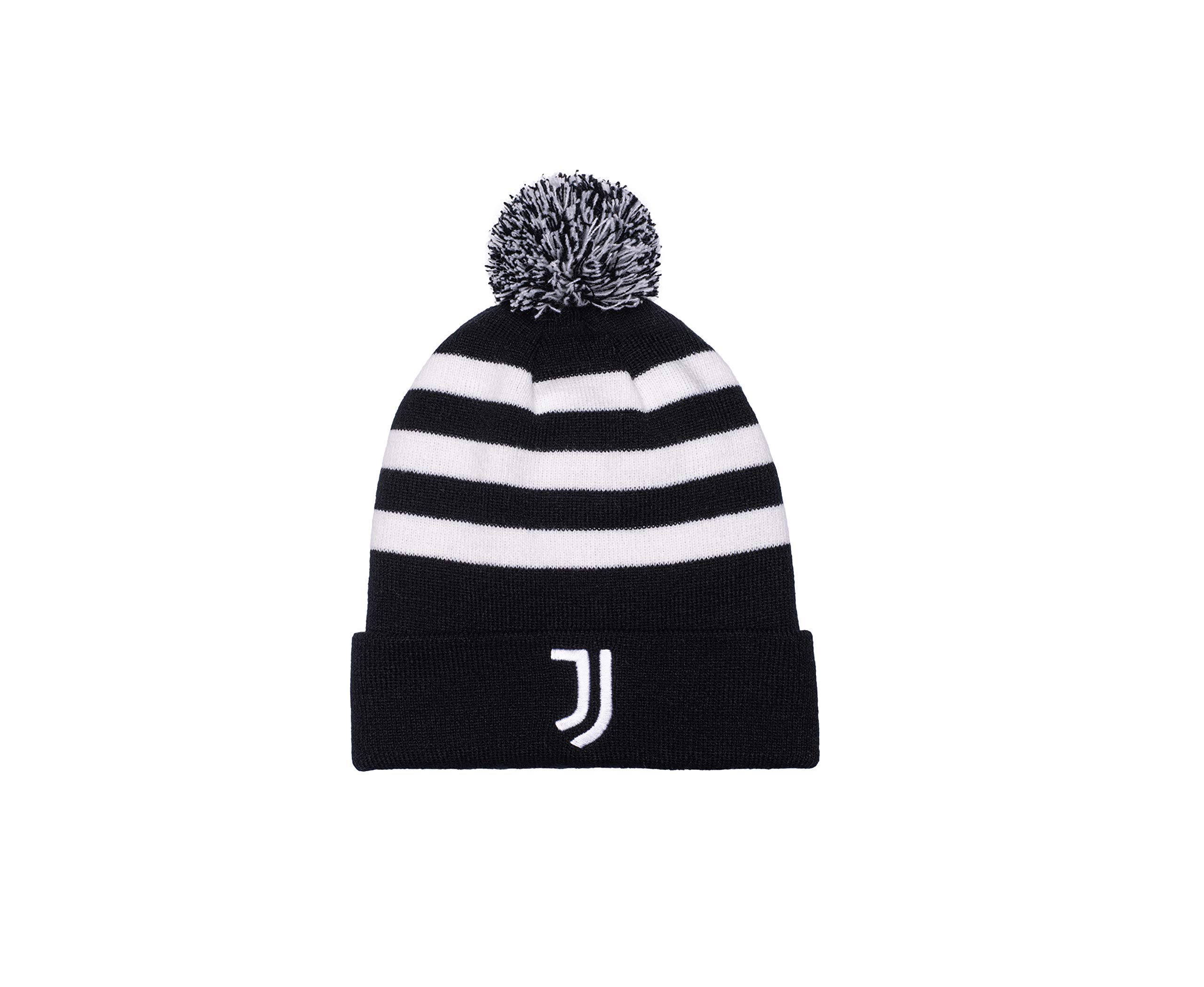 Juventus Fan Ink Knit Beanie for Adults - Multicolor Winter Hat for Men & Women - Perfect for Football Games, Outdoor Activities & Cold Weather