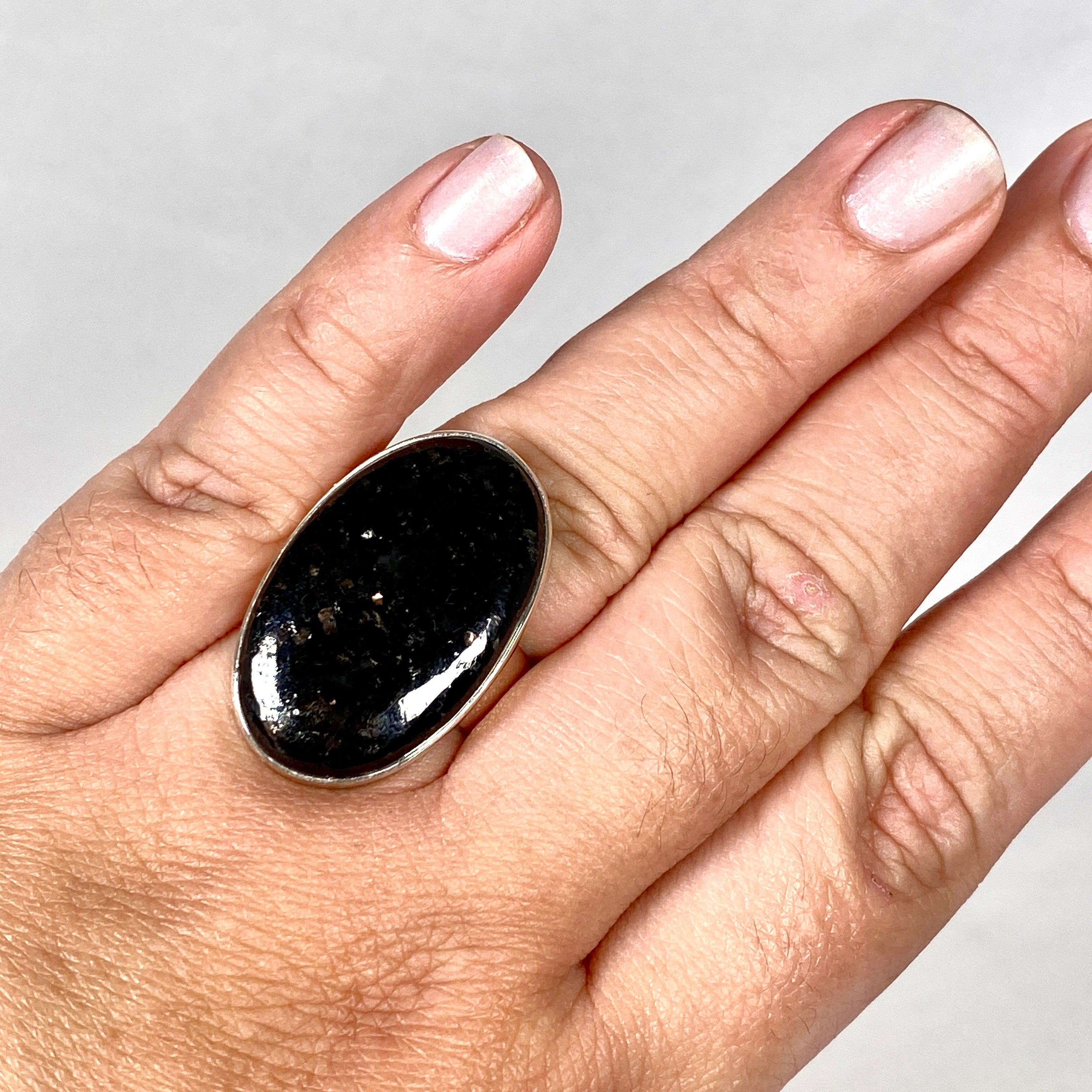 Coppernite Oval Ring Size 11 - Elegant & Durable 925 Sterling Silver Jewelry for Women | Perfect for Weddings, Anniversaries & Special Occasions