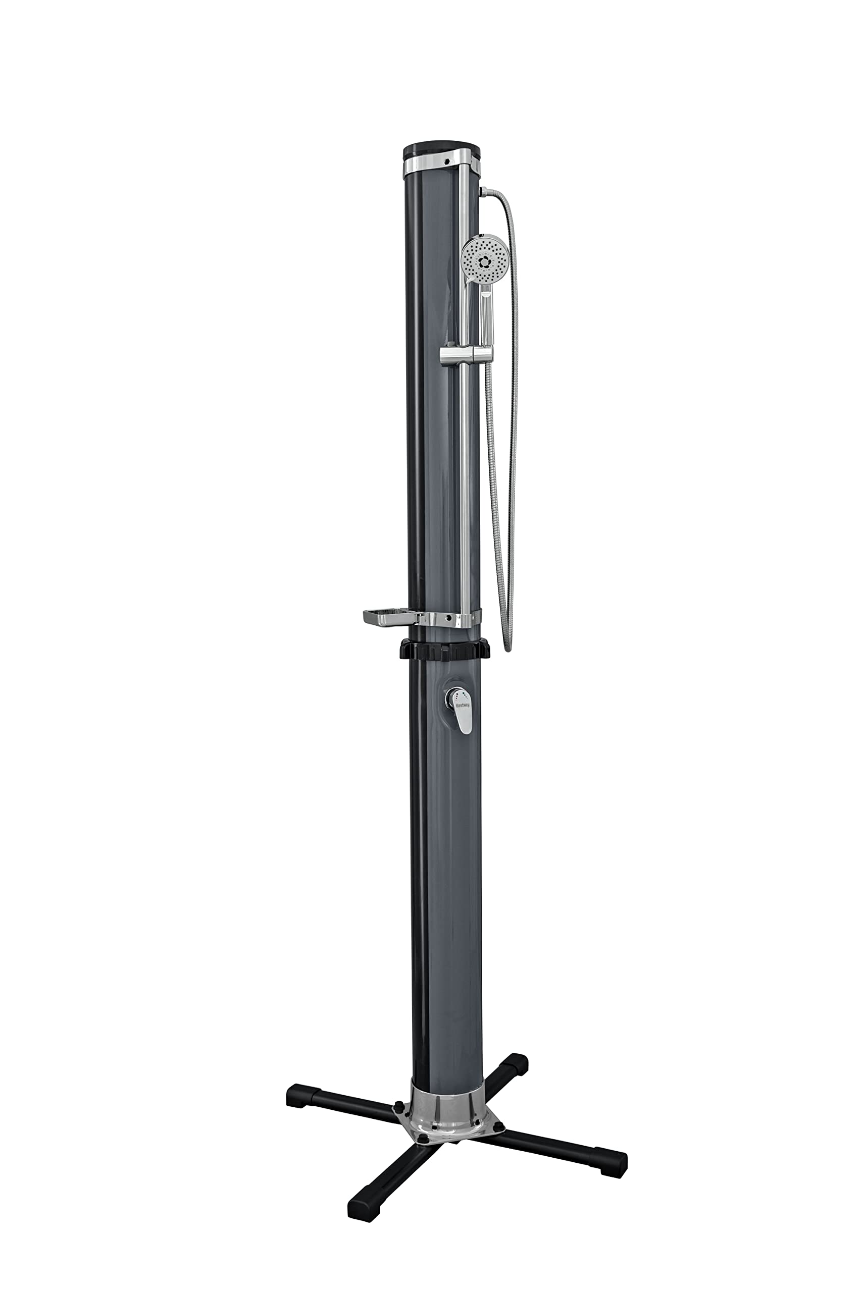 Bestway Flowclear SolarFlow 9 Gallon Solar-Heated Portable Outdoor Shower for Camping, Beach, Pool - Lightweight & Easy Setup - Perfect for Backyard, RV Trips, and Outdoor Adventures