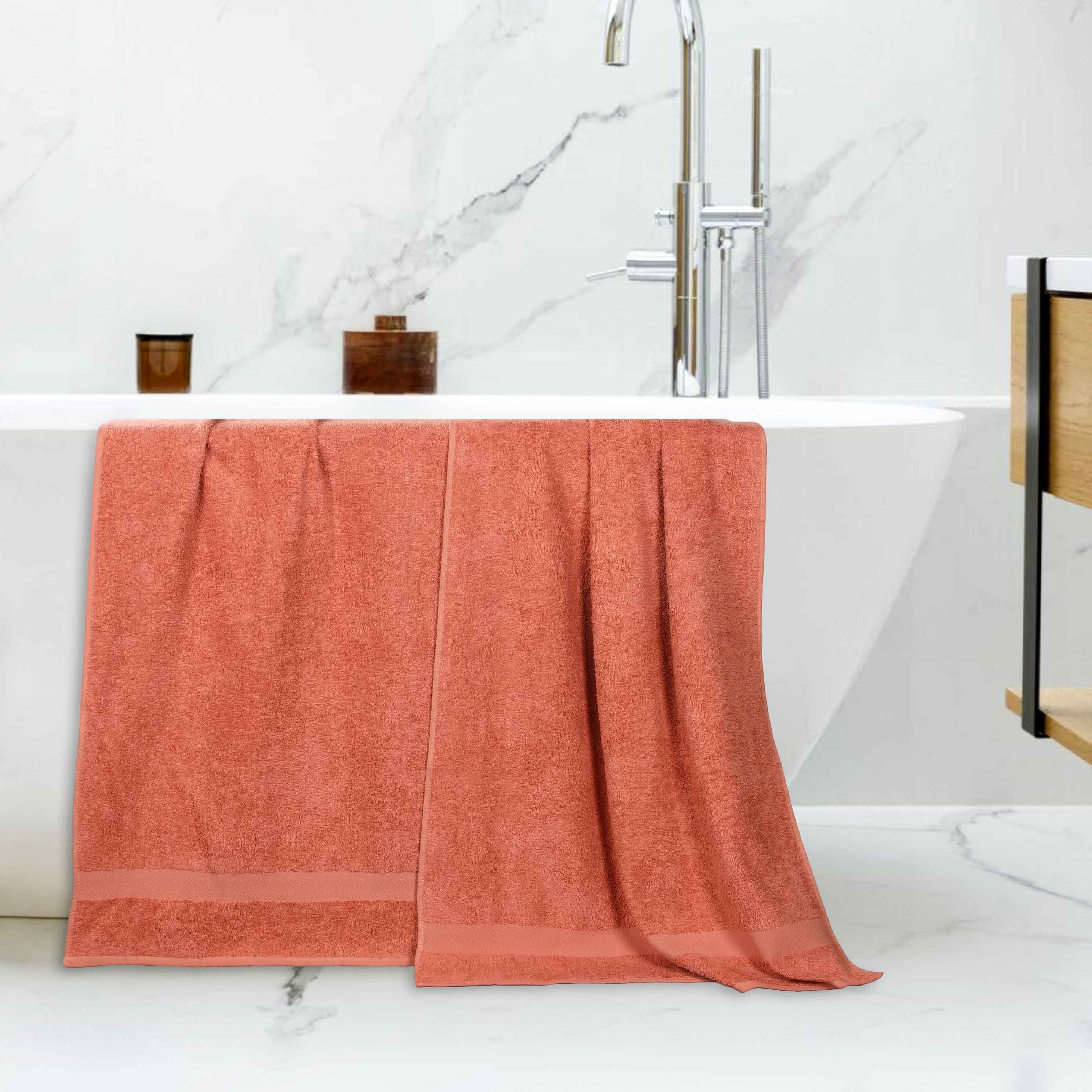 Franklin Eco-Friendly Organic Cotton 2-Piece Bath Sheet Set | Ultra Soft & Absorbent Towels for Spa, Beach & Luxury Bathroom Use