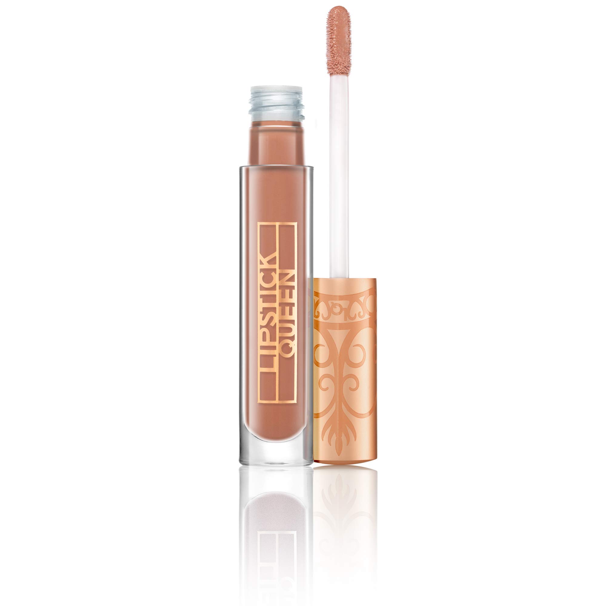 LIPSTICK QUEEN Reign & Shine Lip Gloss - Knight Of Nude | Moisturizing & Shiny Nude Lip Gloss for Everyday Wear & Special Occasions