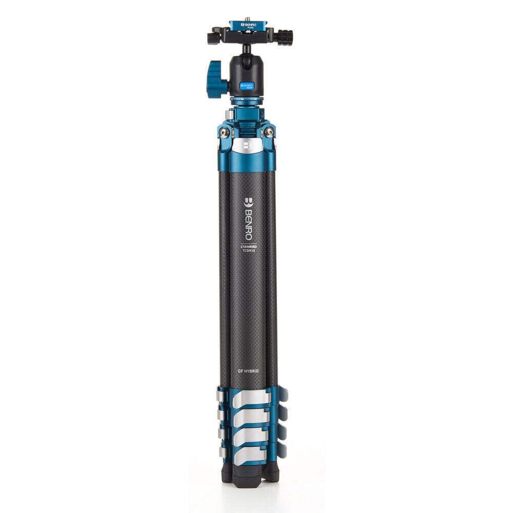 Benro Cyanbird Carbon Fiber/Aluminum Tripod with N00P Ball Head - Lightweight & Sturdy for Travel, Photography, and Outdoor Adventures