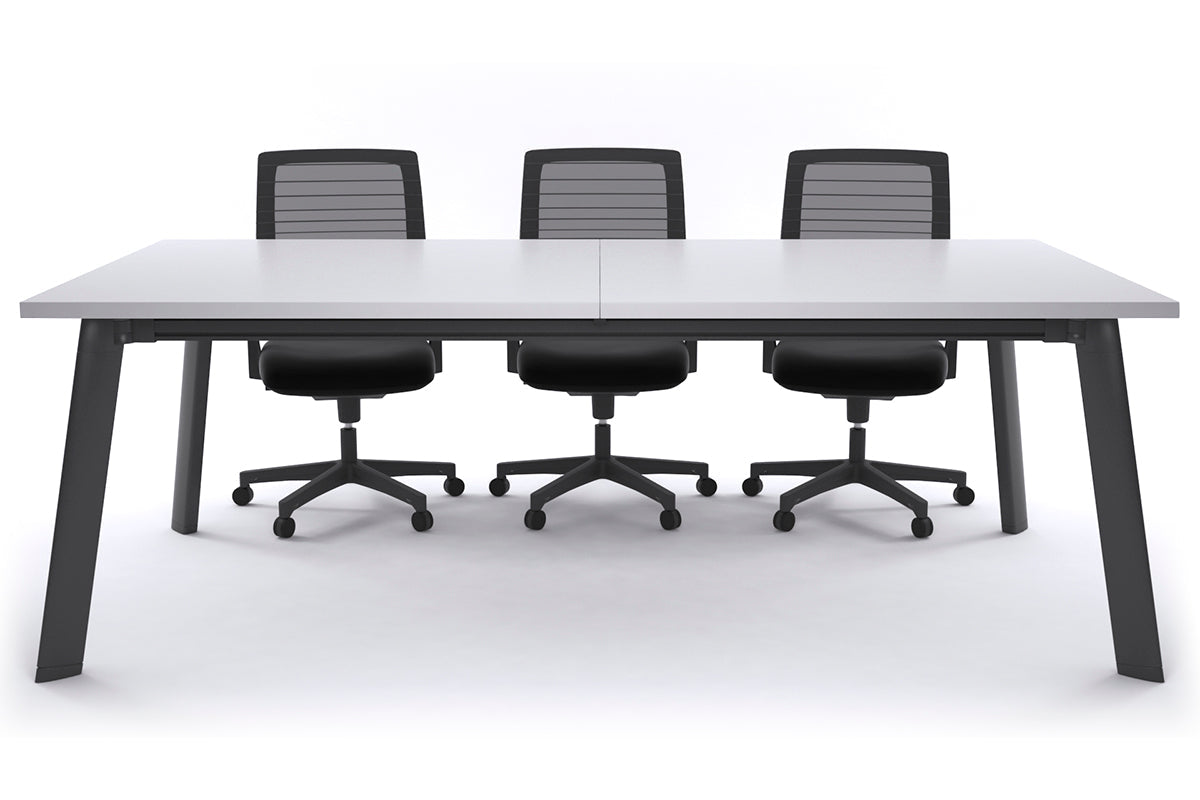 Adjustable Switch Meeting Room Table 2400L x 1200W - Modern Conference Table for Office Meetings & Collaborative Workspaces