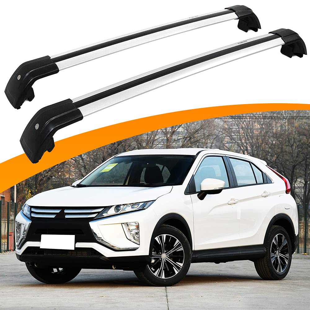 SnailAuto Lockable Cross Bars Roof Rack for Mitsubishi Eclipse Cross 2018-2021 - Heavy Duty Luggage Carrier for SUVs, Perfect for Road Trips, Camping & Outdoor Adventures