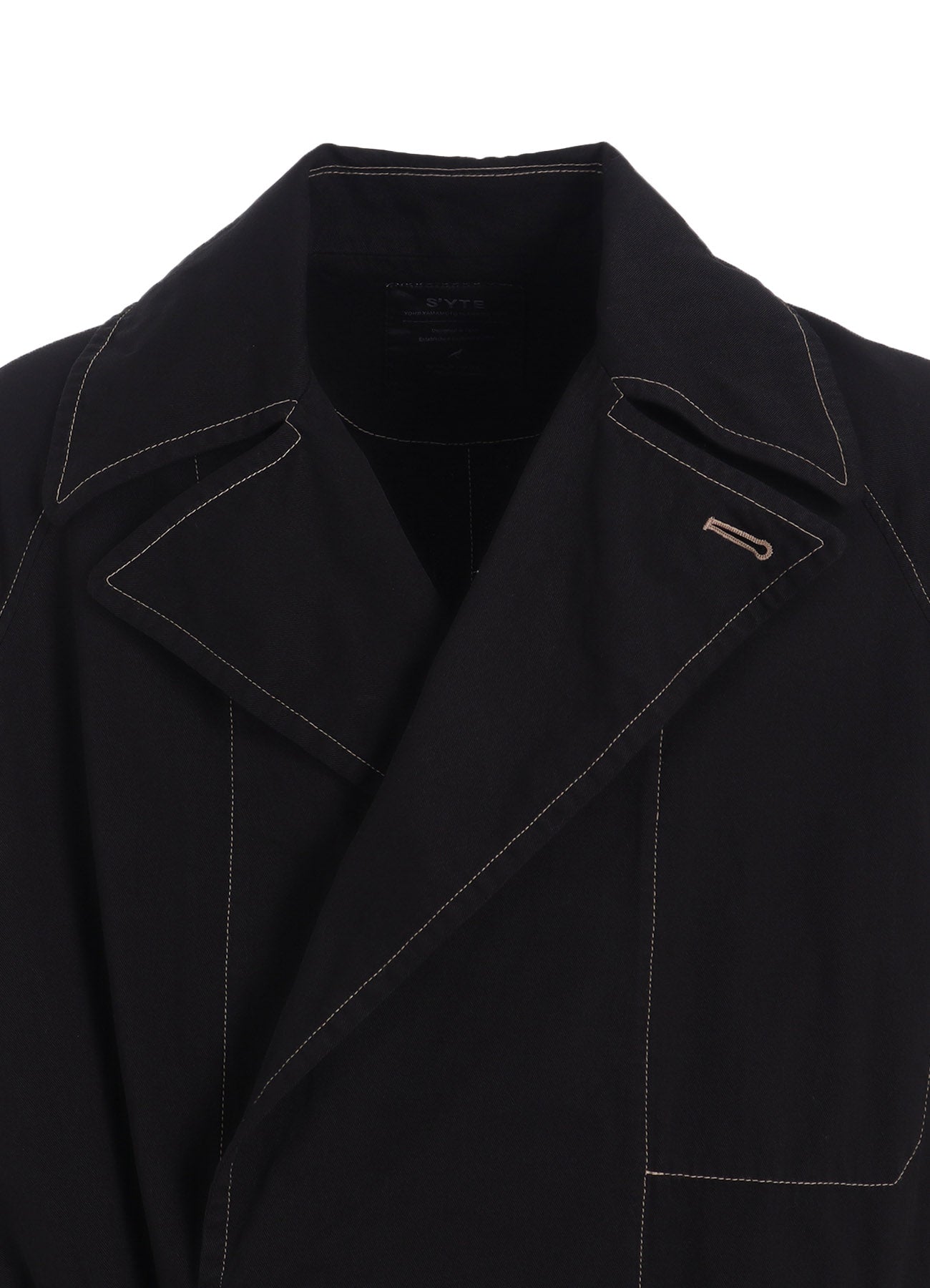 Men's Cotton Twill Garment Dyed Tie Locken Coat - Stylish Casual Outerwear for Fall & Winter | Perfect for Office, Travel & Everyday Wear
