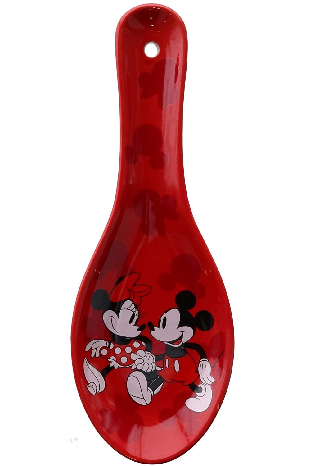 Mickey & Minnie Mouse Kitchen Spoon Rest - Cute Disney Character Spoon Holder for Cooking & Baking - Perfect for Disney Fans, Home Chefs, and Kitchen Decor