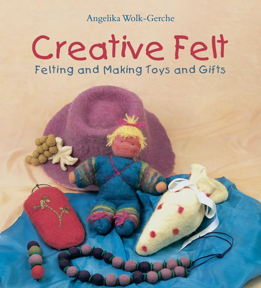Creative Felt for DIY Crafting - Premium Wool Felting Kit for Handmade Toys, Gifts & Home Decor - Perfect for Beginners & Craft Lovers (Great for Holiday Gifts & Kids' Craft Projects)